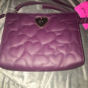 Betsey Johnson Purple Purse